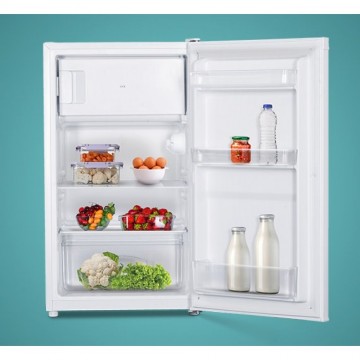 Nobu NB85W Μονόπορτο Ψυγείο 81lt Υ84xΠ48xΒ50cm Λευκό